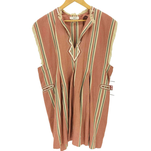 イザベルマランエトワール ISABEL MARANT ETOILE コットンストライプ ノースリーブワンピース レディース JPN:1