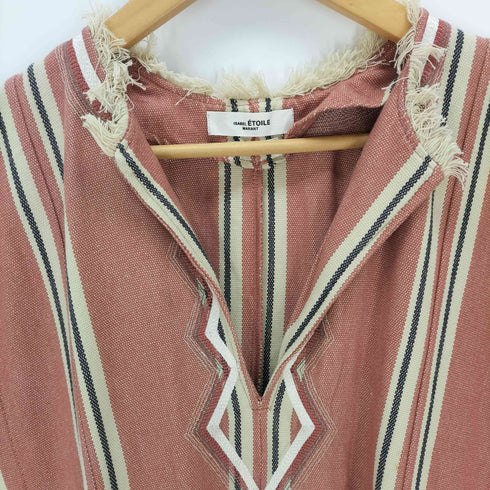 イザベルマランエトワール ISABEL MARANT ETOILE コットンストライプ ノースリーブワンピース レディース JPN:1