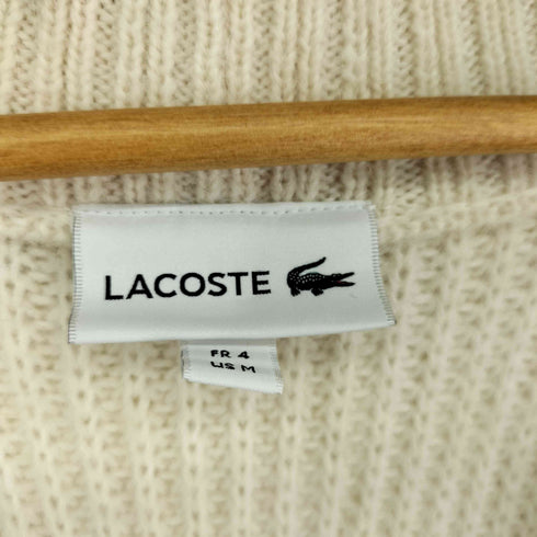 ラコステ LACOSTE アルパカブレンドケーブルニットカーディガン メンズ M