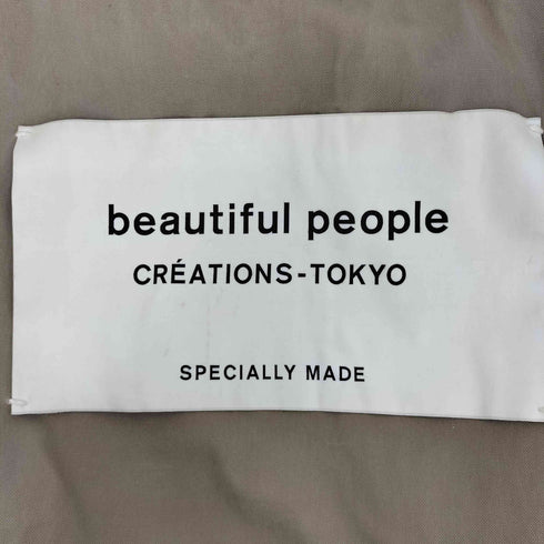 ビューティフルピープル beautiful people ロゴプリント トートバッグ レディース