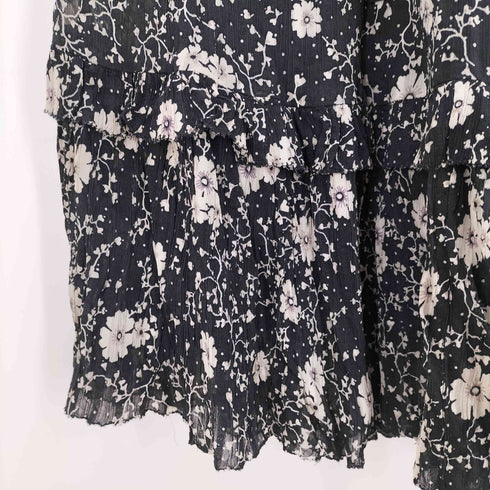 イザベルマランエトワール ISABEL MARANT ETOILE フラワー柄 フリルロングスカート レディース JPN:40