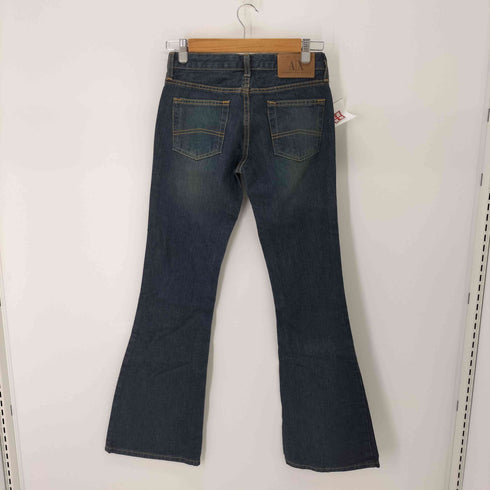 アルマーニエクスチェンジ ARMANI EXCHANGE 雰囲気良 USA製 ローライズフレアデニムパンツ ウォッシュ加工 Y2K Old オールド レディース JPN:M