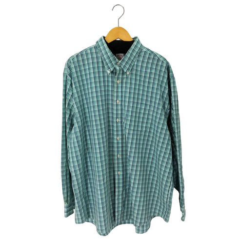 ブルックスブラザーズ BROOKS BROTHERS XXLサイズ BD長袖シャツ NOM-IRON ノンアイロン メンズ JPN:XXL