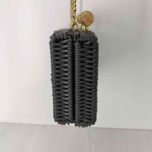 ザラ ZARA WOVEN BOX BAG ブレイズミノディエール ショルダーバック かごバッグ レディース M