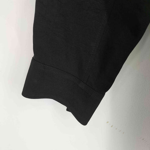 グラウンドワイ Ground Y CREPE de CHINE LEFT FRONT DRAPED DRESS SHIRT メンズ 3