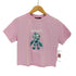 バッドボーイ BADBOY AsahiNa print short size tee レディース FREE