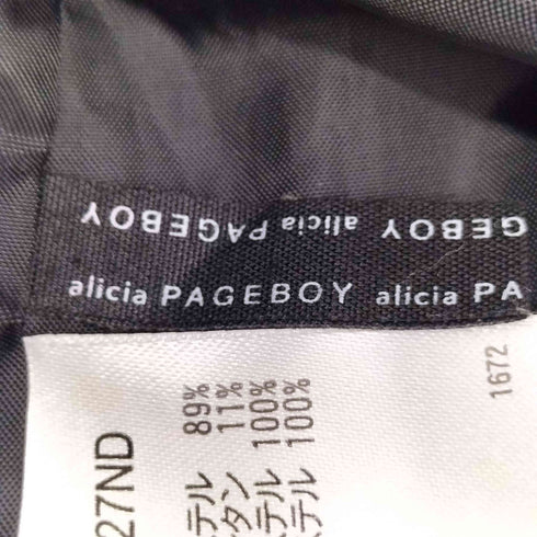 ページボーイ PAGEBOY 柄タックレイヤードパンツ レディース FREE