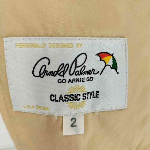 アーノルドパーマー Arnold Palmer フロント刺繍 コットンジャケット レディース JPN:2