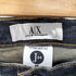 アルマーニエクスチェンジ ARMANI EXCHANGE 雰囲気良 USA製 ローライズフレアデニムパンツ ダメージ加工 Y2K Old オールド レディース 24