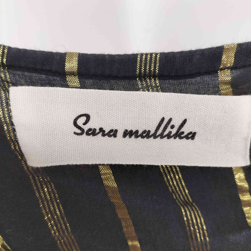 サラマリカ Sara Mallika CTN LUREX DRESS ロングワンピース レディース