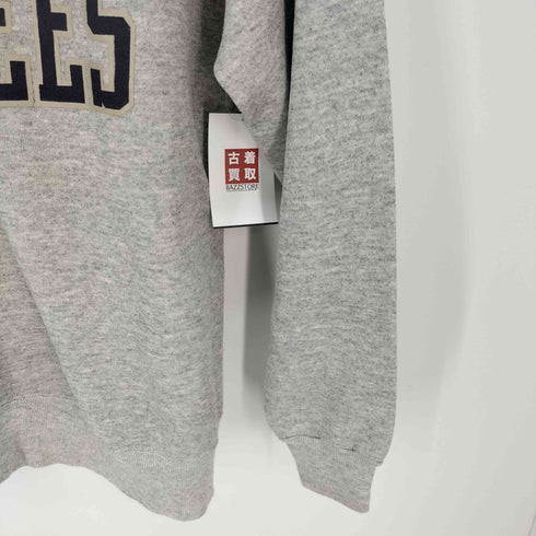 ヘインズ Hanes 80S USA製 ラグランスウェット チームロゴ 霜降りグレー メンズ import:M