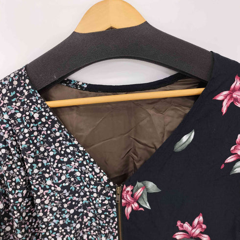 ナナナナサーカ 77circa 18AW circa make flower pattern one-piece レディース ONE SIZE