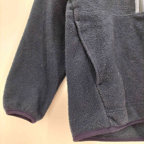 パタゴニアシンチラ PATAGONIA SYNCHILLA 00S ロゴ パッチ ハーフジップ フリース レディース import:S