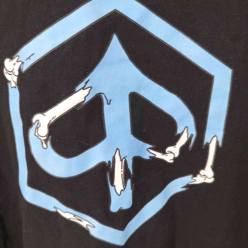 プリントL/S TEE 袖プリント 韓国 ストリート メンズ JPN:L