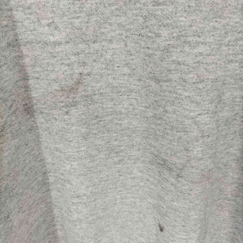 ヘインズ Hanes 80S USA製 ラグランスウェット チームロゴ 霜降りグレー メンズ JPN:M