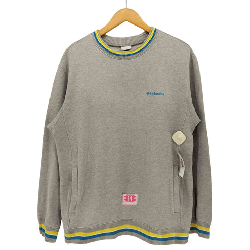 コロンビア Columbia ロゴ 刺繍 ライン スウェット トレーナー メンズ JPN:L