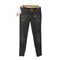 バルマンパリ BALMAIN PARIS バイカーデニムパンツ ブラックデニム バイカーパンツ 裾ジップ 金ジップ レディース JPN:34