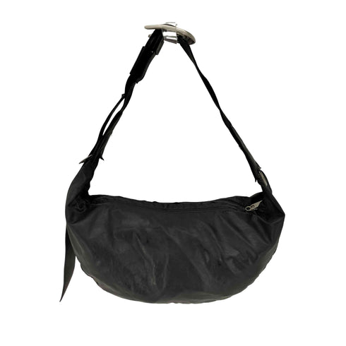 IUGAMAKARAS H-Buckle Banana Leather Bag H-バックルバナナレザーバッグ 韓国 メンズ