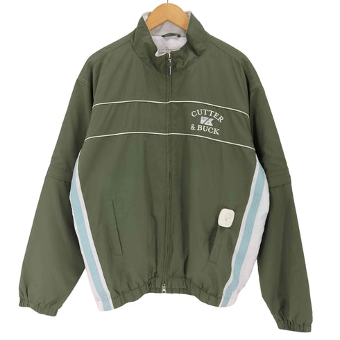 カッターアンドバック CUTTER&BUCK 両面刺繍ロゴ 中綿ジャケット メンズ JPN:XL