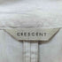 クレッセント Crescent リネン混 ロングデザインコート レディース M
