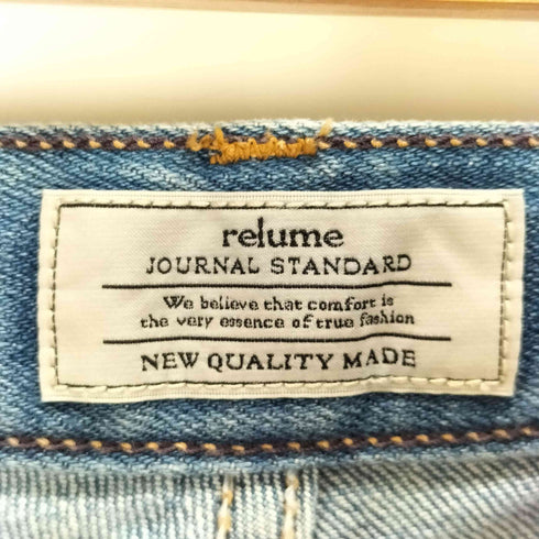 ジャーナルスタンダードレリューム JOURNAL STANDARD relume ASYMMETRY HEMデニム レディース JPN:40