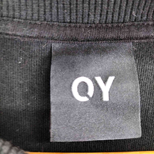 オーワイ OY アンバランスロゴ ジッパーtシャツ メンズ