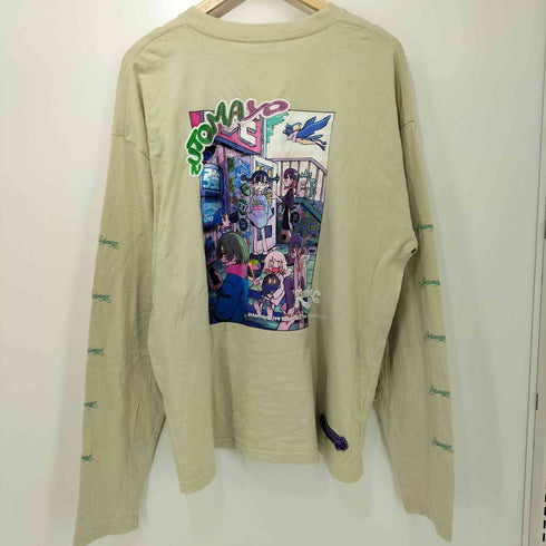 ZUTO MAYO 5th HP TOP LongTee 1 (Ivory) バックプリント ロングスリーブTシャツ バンドTシャツ メンズ L