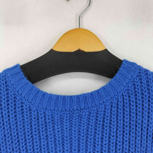 ザラ ZARA Royal Blue Navy Sweater メンズ L