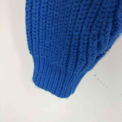 ザラ ZARA Royal Blue Navy Sweater メンズ L