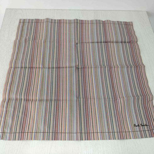 ポールスミス Paul Smith マルチストライプハンカチ レディース ONE SIZE