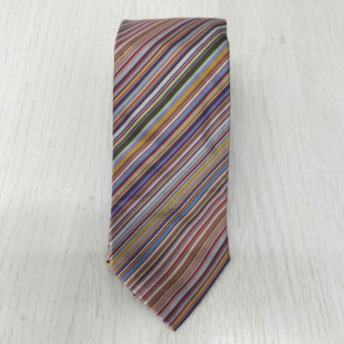 ポールスミス Paul Smith マルチストライプネクタイ シルク100% メンズ ONE SIZE
