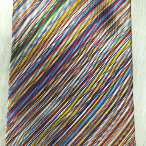 ポールスミス Paul Smith マルチストライプネクタイ シルク100% メンズ ONE SIZE