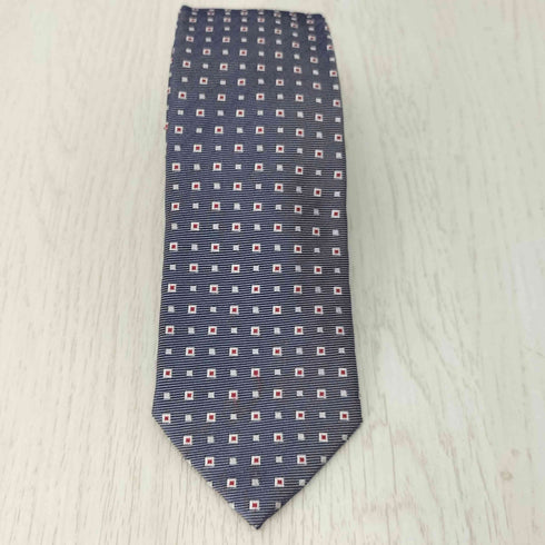 トミーヒルフィガー TOMMY HILFIGER 総柄シルクネクタイ メンズ
