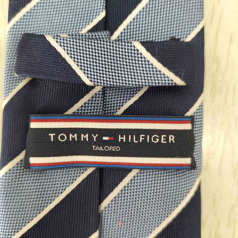 トミーヒルフィガー TOMMY HILFIGER 総柄シルクネクタイ メンズ