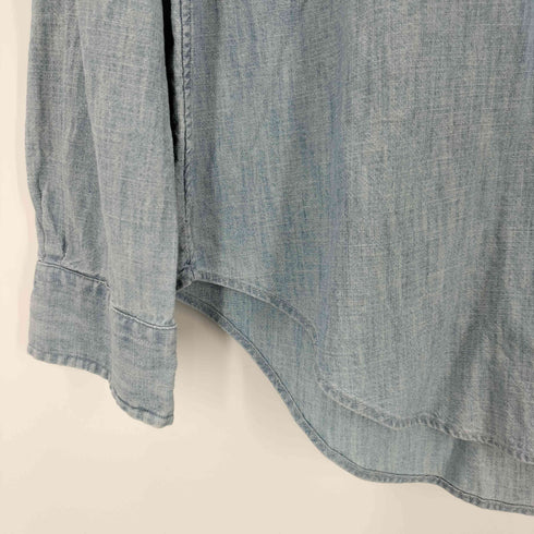 ラルフローレン RALPH LAUREN CLASSIC FIT ポニー刺繍 ボタンダウン シャンブレー長袖シャツ メンズ JPN:L