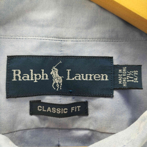 ラルフローレン RALPH LAUREN CLASSIC FIT ポニー刺しゅうボタンダウンシャツ メンズ 17 1/2 34/35