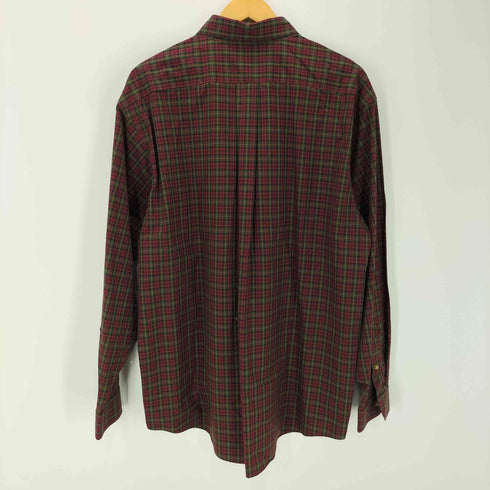エルエルビーン L.L.Bean WRINKLE RESISTANT チェック柄ボタンダウンシャツ メンズ l-reg