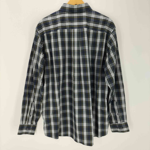 エディーバウアー Eddie Bauer RELAXED FIT ボタンダウン チェック柄 長袖シャツ メンズ JPN:L