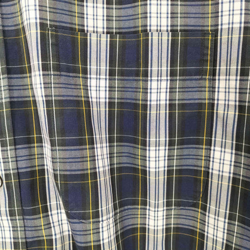 エディーバウアー Eddie Bauer RELAXED FIT ボタンダウン チェック柄 長袖シャツ メンズ JPN:L