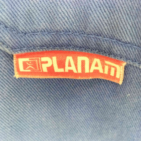 PLANAM カラーステッチ カバーオール メンズ