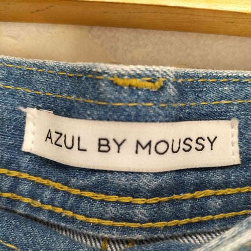 アズールバイマウジー AZUL by moussy DARTS DENIM WIDE レディース JPN:M