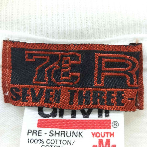 セブンスリーアール SEVEN THREE-R プリントクルーネックTシャツ レディース import:M