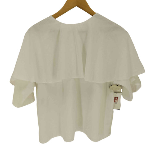 ユナイテッドアローズグリーンレーベルリラクシング UNITED ARROWS green label relaxing 2WAY ケープ ブラウス レディース FREE