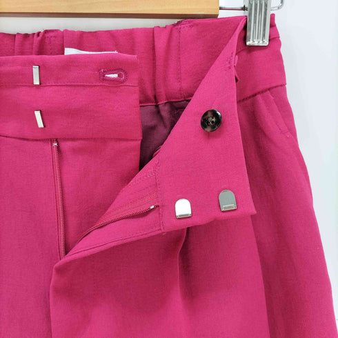 ユナイテッドアローズグリーンレーベルリラクシング UNITED ARROWS green label relaxing ドライタッチ ワイドパンツ レディース 38