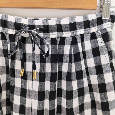 ユナイテッドアローズグリーンレーベルリラクシング UNITED ARROWS green label relaxing BREEZE LINEN ブリーズリネン ワイド パンツ レディース 38