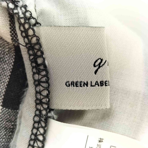 ユナイテッドアローズグリーンレーベルリラクシング UNITED ARROWS green label relaxing BREEZE LINEN ブリーズリネン ワイド パンツ レディース 38