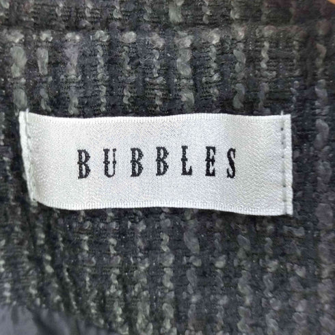 バブルス BUBBLES ツイードジャケットミニワンピース レディース FREE
