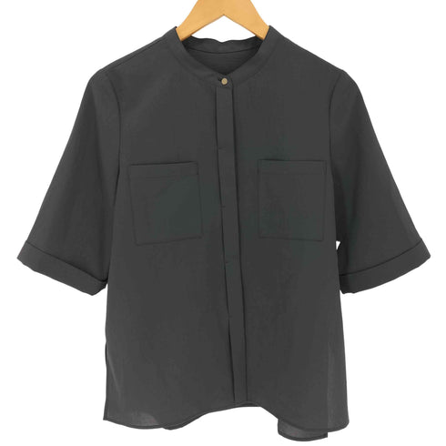 ユナイテッドアローズグリーンレーベルリラクシング UNITED ARROWS green label relaxing ドライタッチ ポケット シャツ ―マシンウォッシャブル― レディース FREE