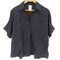 ユナイテッドアローズグリーンレーベルリラクシング UNITED ARROWS green label relaxing フレンチリネン スキッパー 5分袖 シャツ レディース FREE