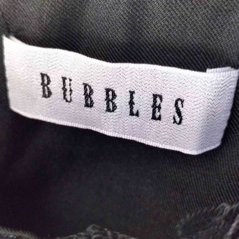 バブルス BUBBLES レースギャザークロップドブラウス レースギャザースカパン レディース F/M